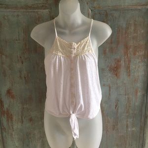 Abercrombie & Fitch cropped tank. size small